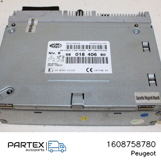 1608758780 - Панель радіо мультимедіа Peugeot 208 2013