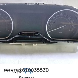16100355ZD - Спідометр панель приладів Peugeot 2008 I 2015