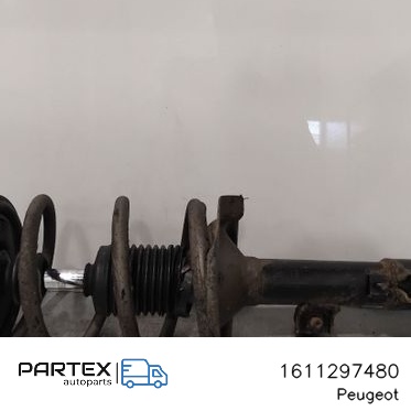1611297480 - Передній амортизатор у зборі з пружиною Peugeot 4008 2015