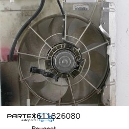 1611826080 - Електровентилятор радіатора Peugeot 108 2015