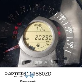16119880ZD - Спідометр панель приладів Peugeot 108 2018