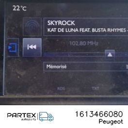 1613466080 - Панель радіо мультимедіа Peugeot 208 2015