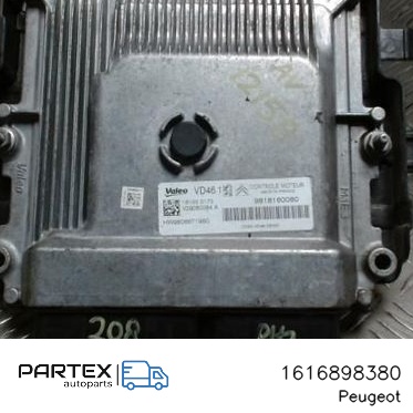 1616898380 - Блок керування двигуном ECU Citroen C4 Cactus 2017