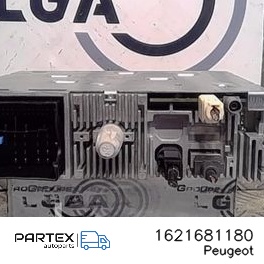 1621681180 - Панель радіо мультимедіа Peugeot 208 2016