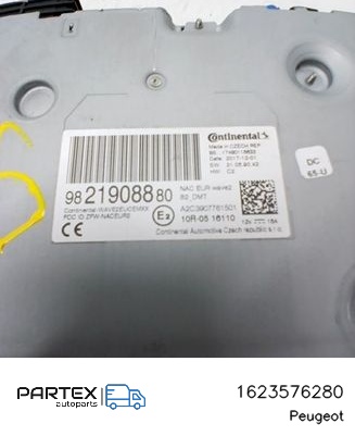 1623576280 - Панель радіо мультимедіа Peugeot 2008 I 2013
