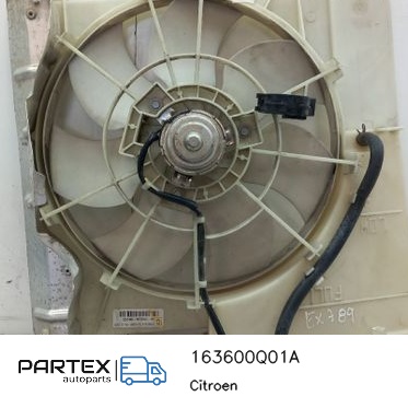 163600Q01A - Електровентилятор радіатора Citroen C1 2019