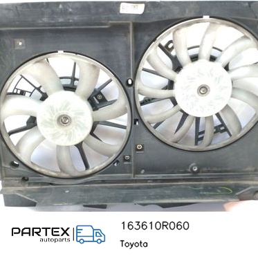 163610R060 - Електровентилятор радіатора Toyota Avensis T270 2016