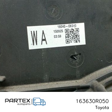 163630R050 - Електровентилятор радіатора Toyota Avensis T270 2015
