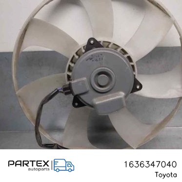 1636347040 - Електровентилятор радіатора Toyota Auris E180 2016