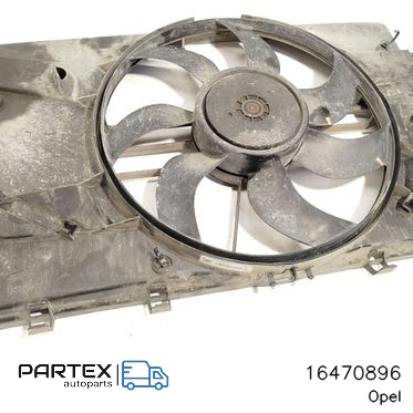 16470896 - Електровентилятор радіатора Opel Astra J 2015