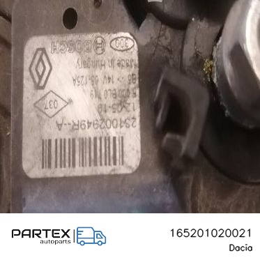 165201020021 Генератор Dacia Lodgy 2018