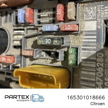 165301018666 - Блок керування двигуном Citroen Berlingo 2009