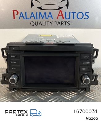 16700031 - Панель радіо мультимедіа Mazda CX-5 2013