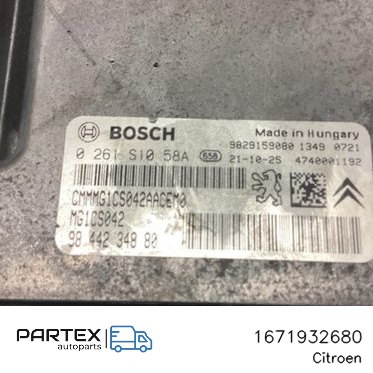 1671932680 - Блок керування двигуном Citroen C5 Aircross 2022