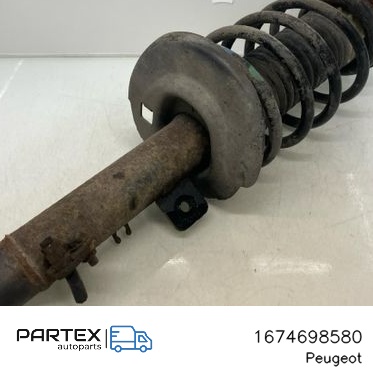 1674698580 - Передній амортизатор у зборі з пружиною Peugeot 207 2008