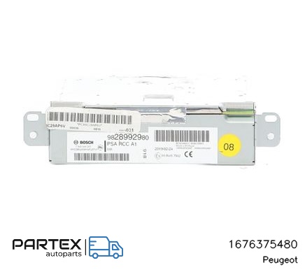 1676375480 - Панель радіо мультимедіа Peugeot 2008 I 2019