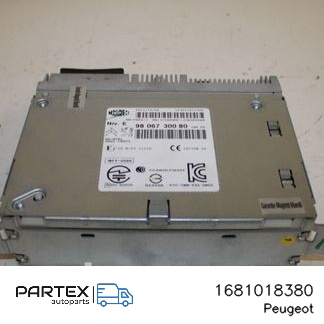 1681018380 - Панель радіо мультимедіа Peugeot 2008 I 2014