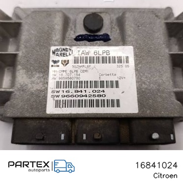 16841024 - Блок керування двигуном ECU Peugeot 407 2006