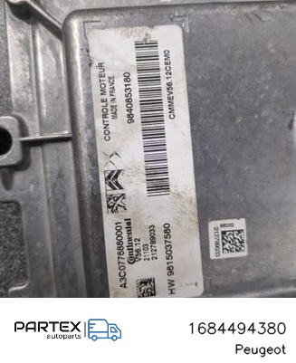 1684494380 - Блок керування двигуном Peugeot 208 II 2022