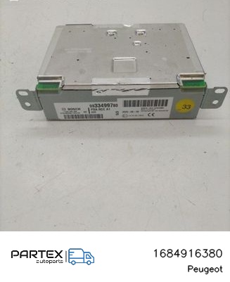 1684916380 - Панель радіо мультимедіа Peugeot 2008 II 2020