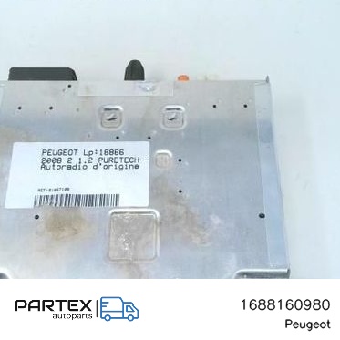 1688160980 - Панель радіо мультимедіа Peugeot 2008 II 2022