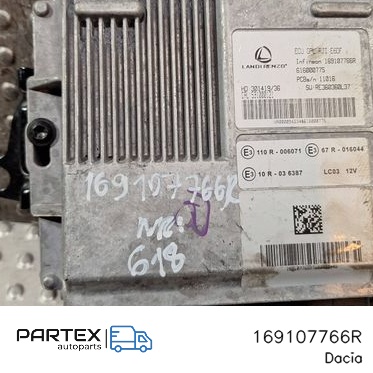 169107766R - Блок керування двигуном Dacia Jogger 2022