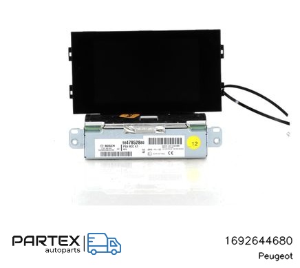 1692644680 - Панель радіо мультимедіа Peugeot 2008 II 2023