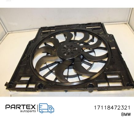 17118472321 - Електровентилятор радіатора BMW X3 G01 2018
