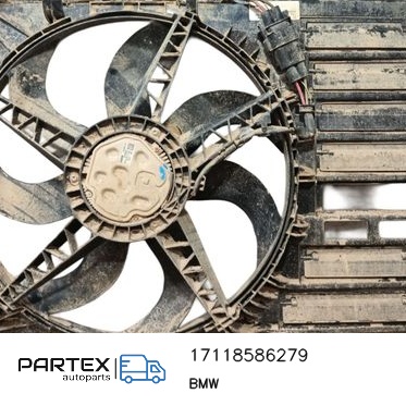 17118586279 - Електровентилятор радіатора BMW X1 F48 F49 2020