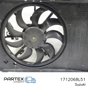 1712068L51 - Електровентилятор радіатора Suzuki SX4 2015
