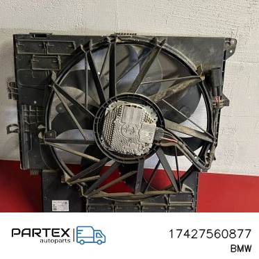 17427560877 - Електровентилятор радіатора BMW X3 F25 2015
