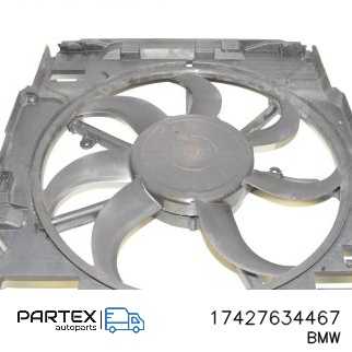 17427634467 - Електровентилятор радіатора BMW X6 F16 2016