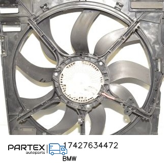 17427634472 - Електровентилятор радіатора BMW X5 F15 2017