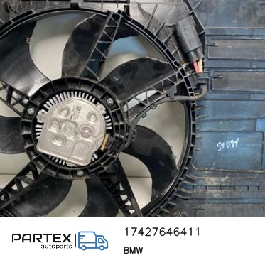 17427646411 - Електровентилятор радіатора BMW X1 F48 F49 2020