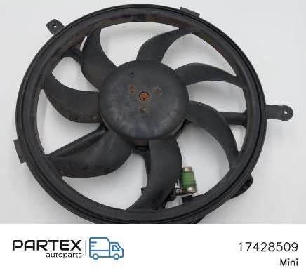 17428509 - Електровентилятор радіатора Mini Cooper Countryman R60 2014
