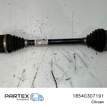 18540307191 Піввісь передня Citroen Berlingo 2019