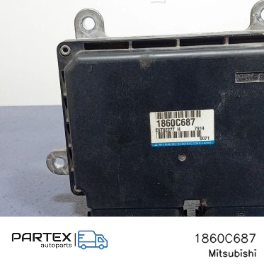 1860C687 - Блок керування двигуном ECU Mitsubishi Lancer VIII 2017