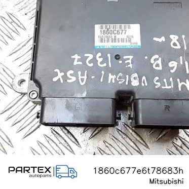 1860c677e6t78683h - Блок керування двигуном Mitsubishi ASX 2018