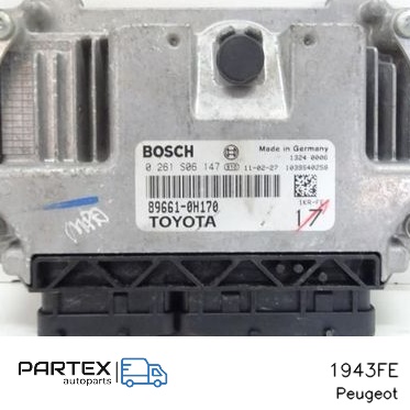 1943FE - Блок керування двигуном Peugeot 107 2011