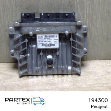 1943Q0 - Блок керування двигуном ECU Peugeot 407 2007