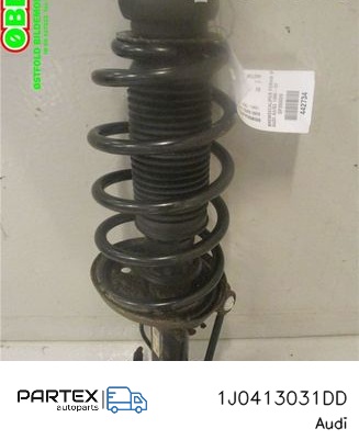 1J0413031DD - Передній амортизатор у зборі з пружиною Audi A3 S3 8L 2002