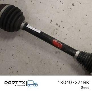 1K0407271BK Піввісь передня Seat Leon (5F) 2018