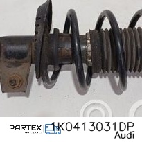 1K0413031DP - Передній амортизатор у зборі з пружиною Audi A3 S3 8P 2012