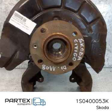 1S0400053K - Поворотний кулак переднього колеса Skoda Citigo 2015