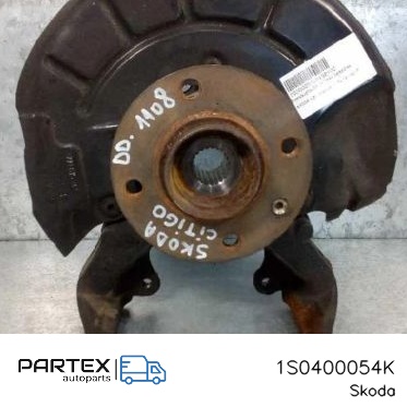 1S0400054K - Поворотний кулак переднього колеса Skoda Citigo 2015