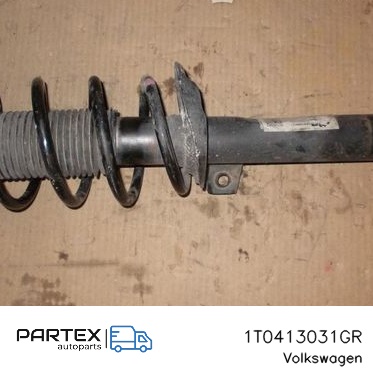 1T0413031GR - Передній амортизатор у зборі з пружиною Volkswagen Touran I 2010
