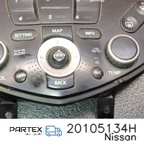 20105134H - Панель клімат-контролю Nissan Primera 2004