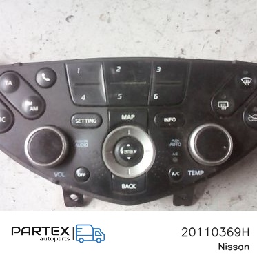 20110369H - Панель клімат-контролю Nissan Primera 2003