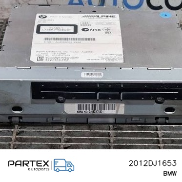 2012DJ1653 - Панель радіо мультимедіа BMW X3 F25 2013