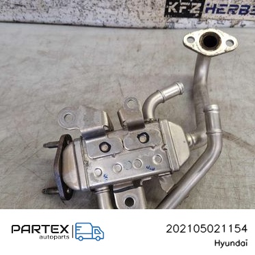 202105021154 Радіатор EGR Hyundai i20 (BC3 BI3) 2021
